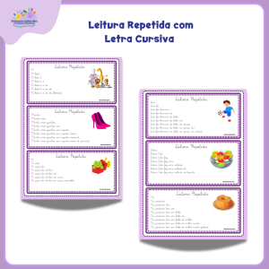 Leitura Repetida / Letra Cursiva