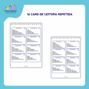 16 Card de Leitura Repetida